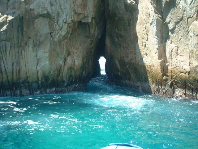 En barco por los cabos